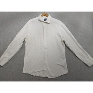 Q Clothier Shirt Men's Medium Custom Long Sleeves Purveyors Of Fine‎ Menswear